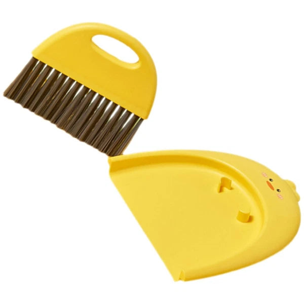 Mini Dustpan Broom Set Toddler Dad Sweeping Countertop Brush and
