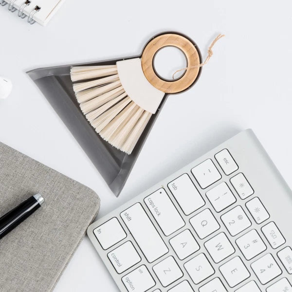 Desktop Cleaning Brush Dust Pan Brushes Set Dustpan Mini Broom and