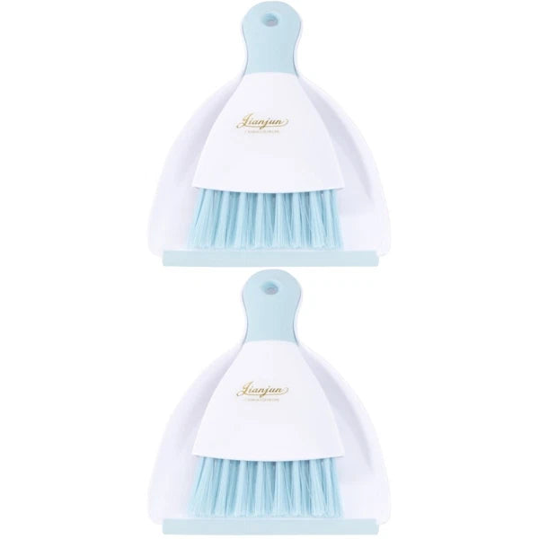 2 Pack Convenient Small Dustpan Set Cleaning Broom Household Supplies
