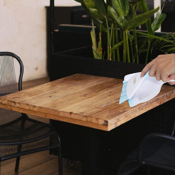 Set of 3 Convenient Small Dustpan Cleaning Tools Desktop Cleaner