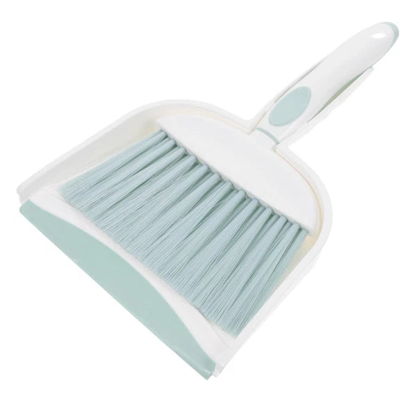 Mini Dustpan and Whisk Broom Set - Small Broom and Dustpan Set for Desk, Table,