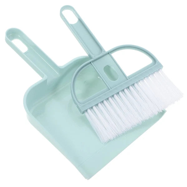 Mini Broom Dustpan Set Desktop and Cleaning Tools for Housekeeping