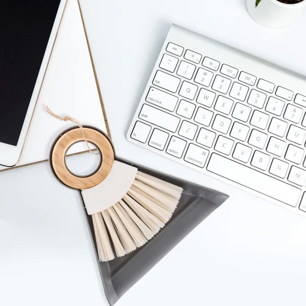 Desktop Cleaning Brush Dust Pan Brushes Set Dustpan Mini Broom and