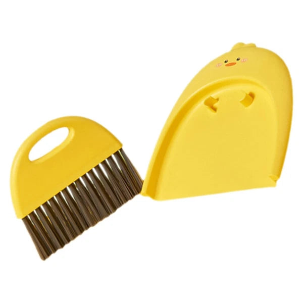 Mini Dustpan Broom Set Toddler Dad Sweeping Countertop Brush and