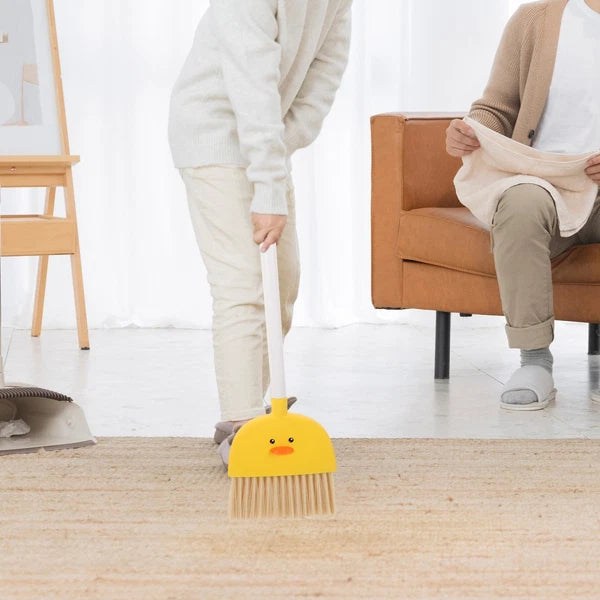 Small Broom Mop Set Baby Child Brush and Dustpan Household Cleaning Supplies