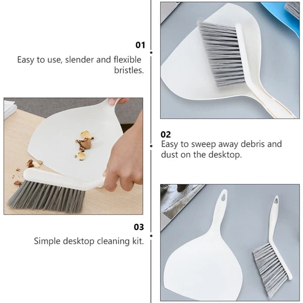 Mini Dustpan Broom Set Desktop Child Household Cleaning Tools and