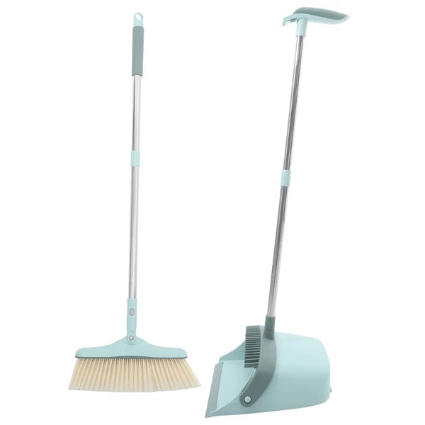 Broom Dustpan Set Office Sweeping Brush and Cleaning with Standing