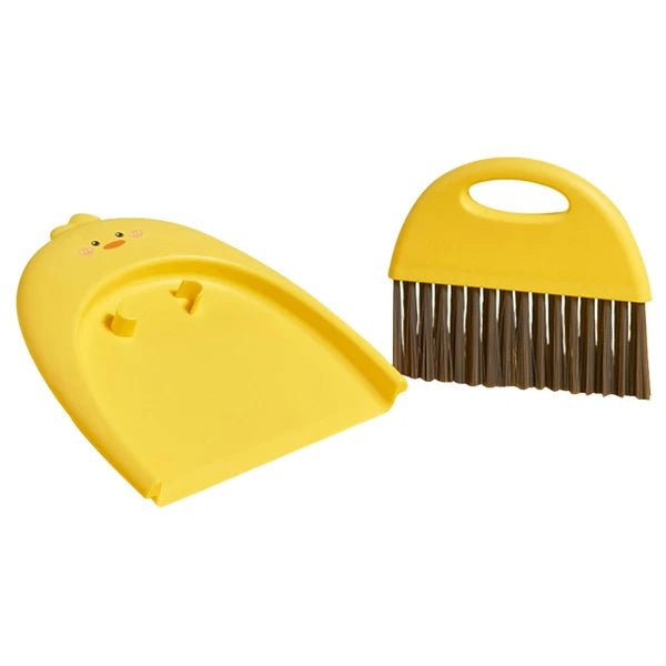 Mini Dustpan Set Baby Tabletop Cleaning Brush and Small Plastic Broom