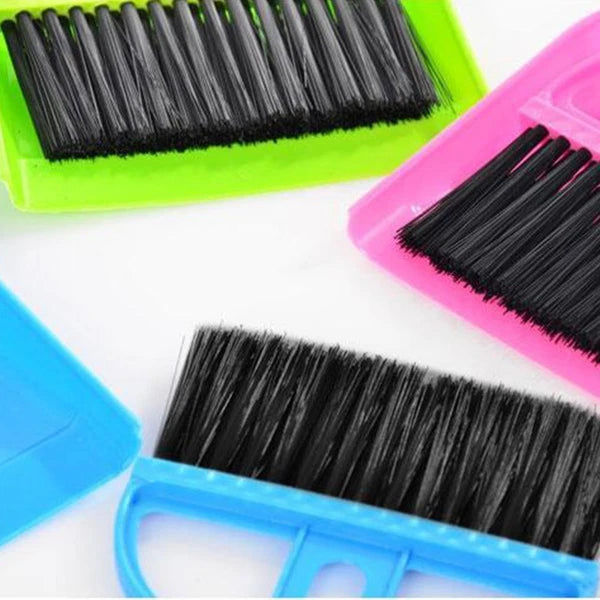 6 Sets Handy Broom Dustpan Sweeping Brush Computer Cleaning Kit Mini with