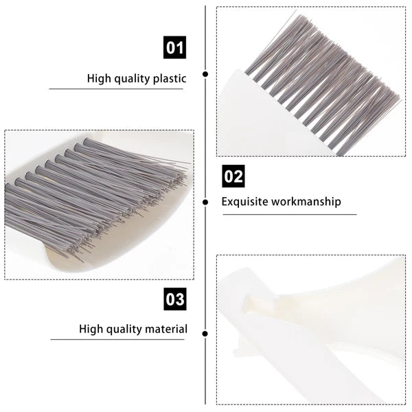 3 Sets Mini Dustpan Broom Desktop Small Hand Brush for Cleaning House Tools