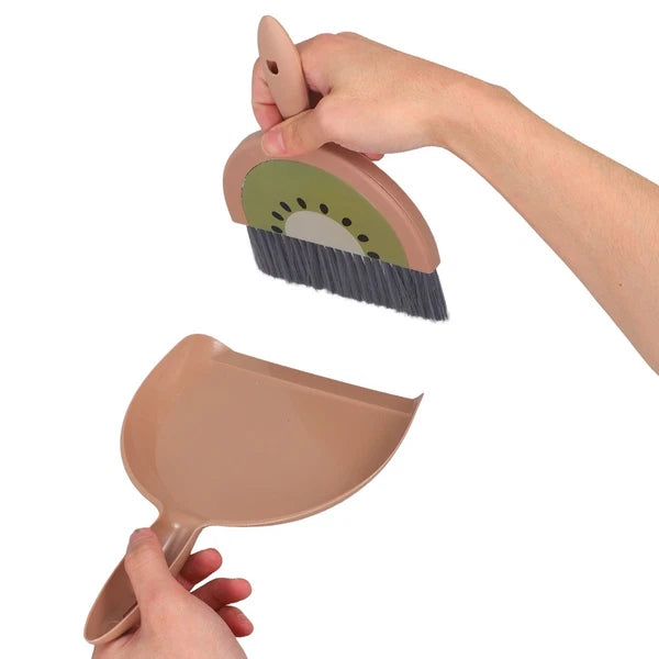 Mini Broom Set Dad Child Brooms for Sweeping Indoor Dustpan Long Handle