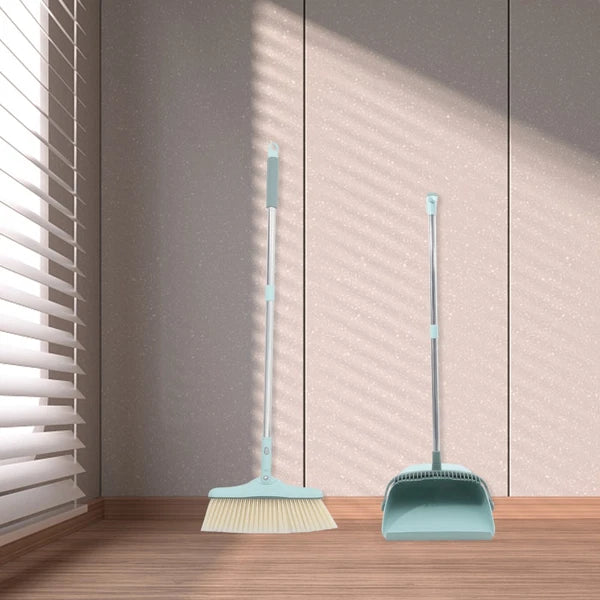 Broom Dustpan Set Dusting Brush and Office Household Cleaning Supplies