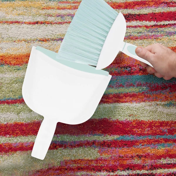 Dust Brush Set Children Cleaning Supplies Handheld Broom Dustpan