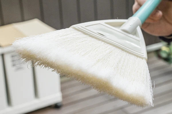 Yamazaki Sangyo Broom and Dustpan Set, Mini, Short Handle, Garden Broom, PP, Pol