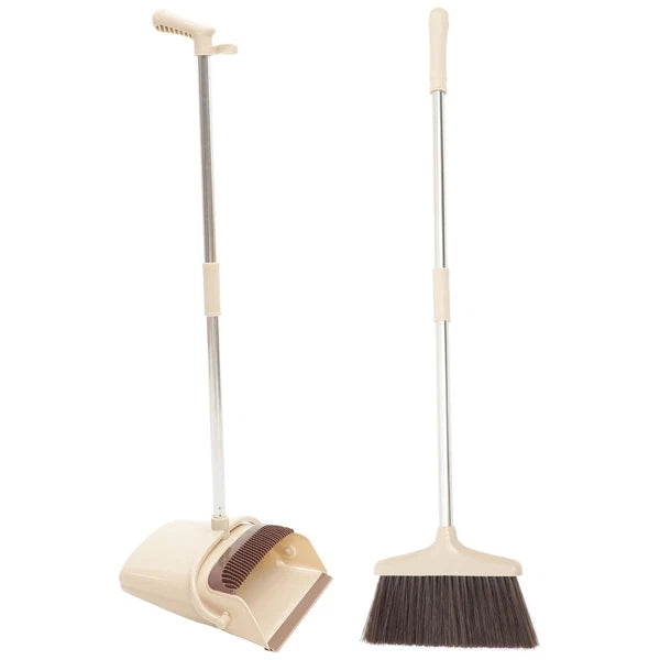1 Set of Floor Cleaning Dustpan Home Broom Dustpan Cleaning Tool Home Cleaning