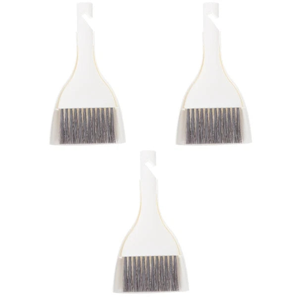 3 Sets Mini Dustpan Broom Desktop Cleaner Small Cleaning Supplies Hand