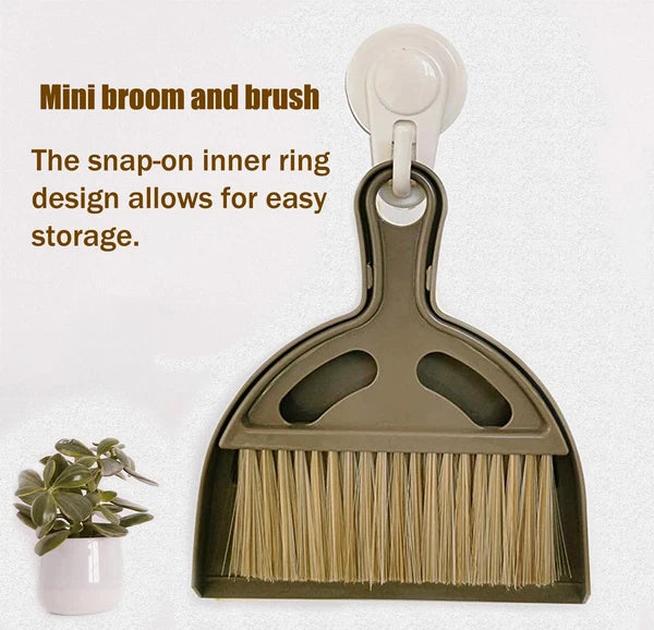 Mini Broom and Small Dustpan Brush - Mini Broom and Dustpans, Small Broom and Du