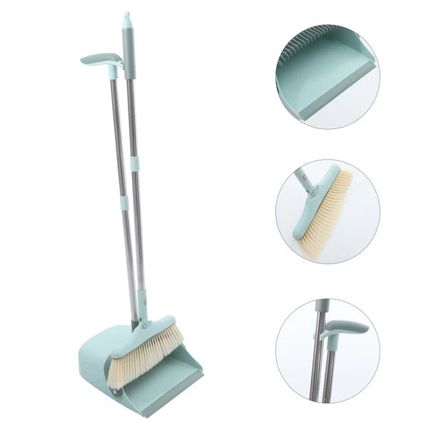 Broom Dustpan Set Dusting Brush and Office Household Cleaning Supplies Handheld