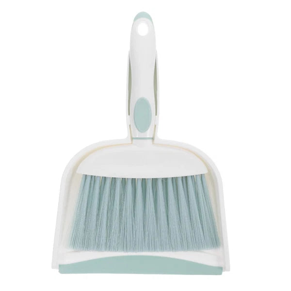 Mini Dustpan and Whisk Broom Set - Small Broom and Dustpan Set for Desk, Table,