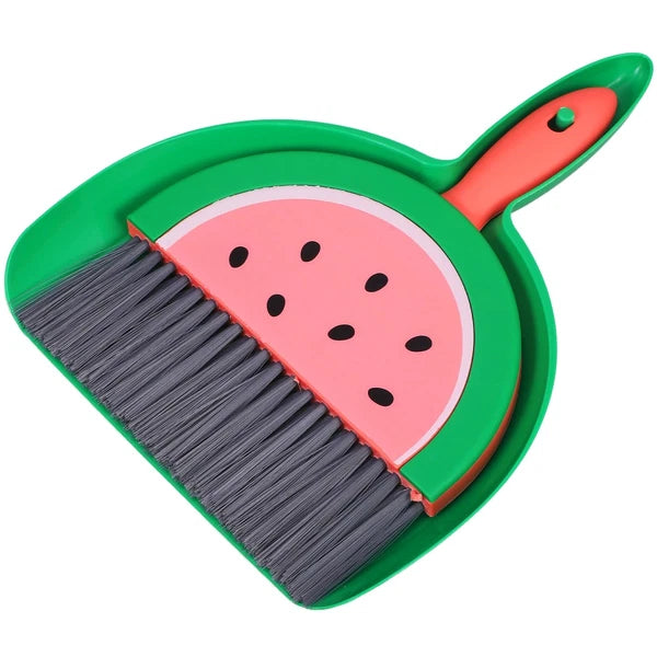 Mini Broom Set Child Dad Desktop Brush and Dust Pan Hand Dustpan