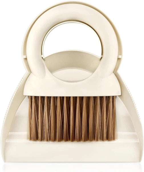 Mini Hand Broom and Dustpan Set: Small Brush and Pan for Cleaning Home
