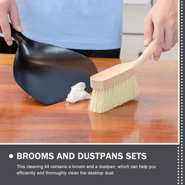 Garbage and Broom Set Child Household Dustpans Duster for Cleaning