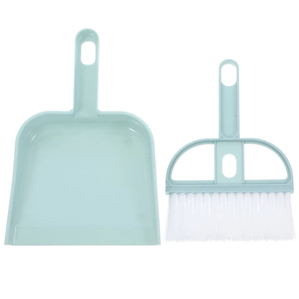 Mini Broom Dustpan Set Desktop and Pet Hair Removal First Apartment Essentials