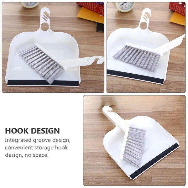 2 Sets Kitchen Cleaning Mini Dustpan and Brush Broom Child Tools