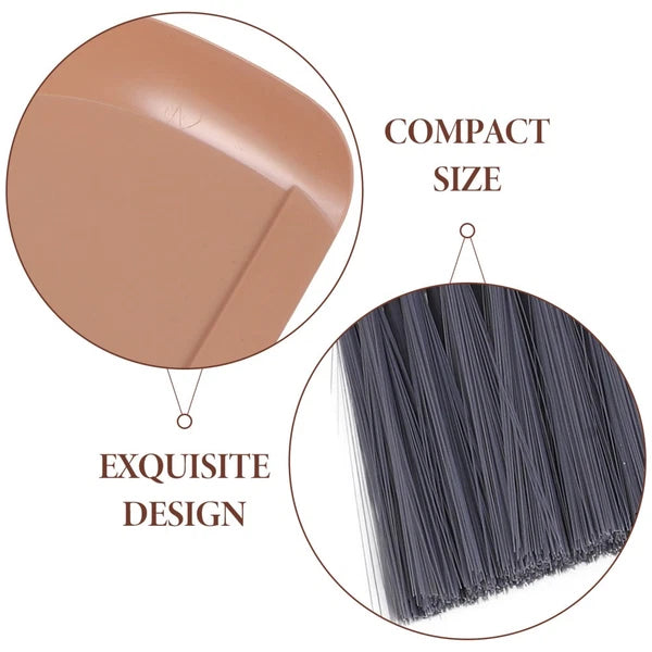 Mini Broom Set Dad Office Brooms for Sweeping Indoor Dustpan and