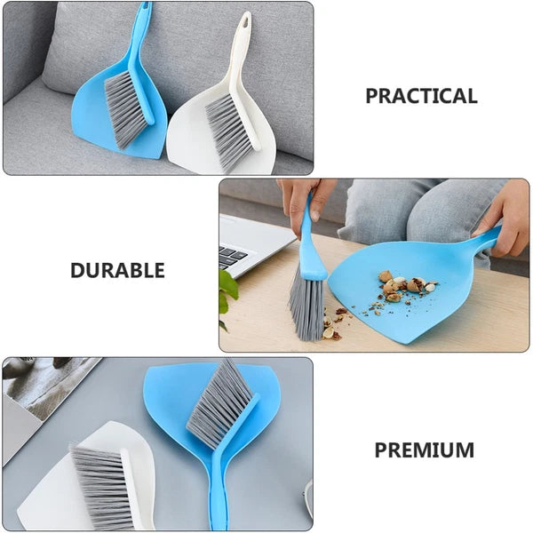 1 Set of Mini Pet Broom Household Cleaning Dustpan Garbage Cleaning Tools