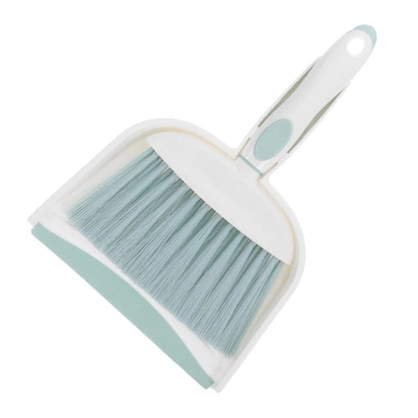 Mini Dustpan and Whisk Broom Set - Small Broom and Dustpan Set for Desk, Table,