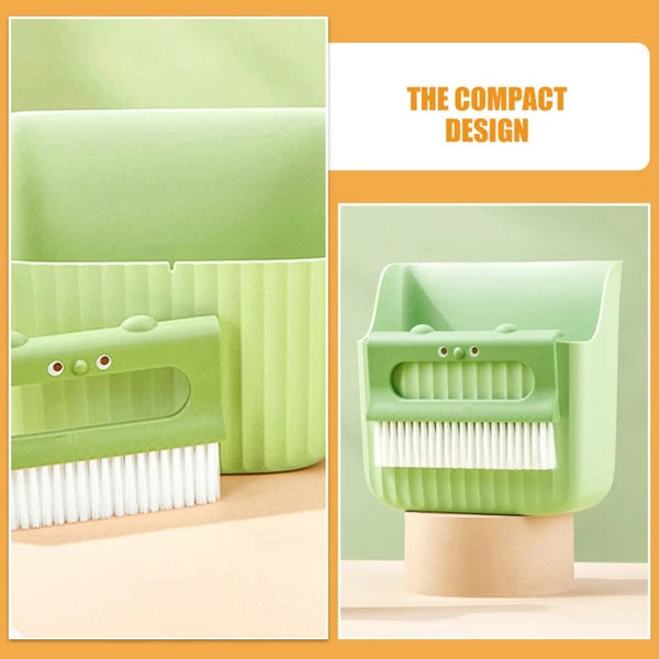 Cleaning Broom Set Mini Brushes for Dustpan with Small Ergonomic