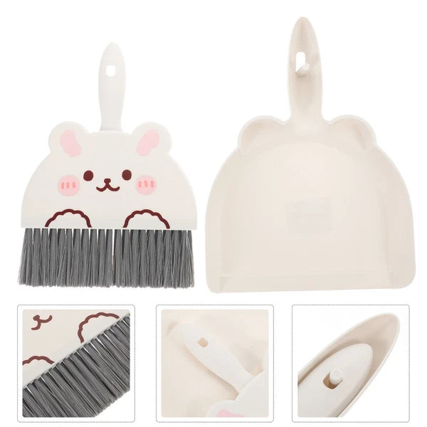 Mini Broom Set Child Travel Crevice Cleaning Brushes for Household