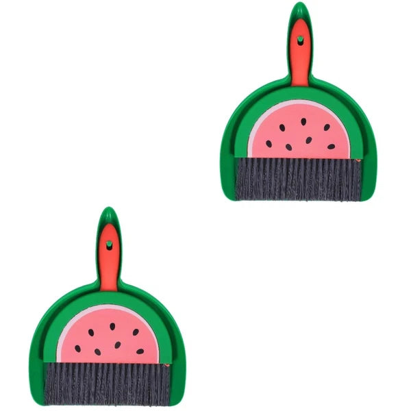 Mini Broom Set Dad Small and Dust Pan Brooms for Sweeping Indoor