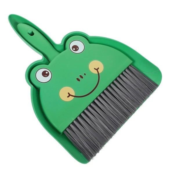 Desktop Cleaning Brush Set Cartoon Handheld Small Broom with Dustpan