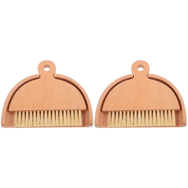 Desktop Cleaning Brush Set Dustpan and Sets Sweeping Child Dad Small Broom