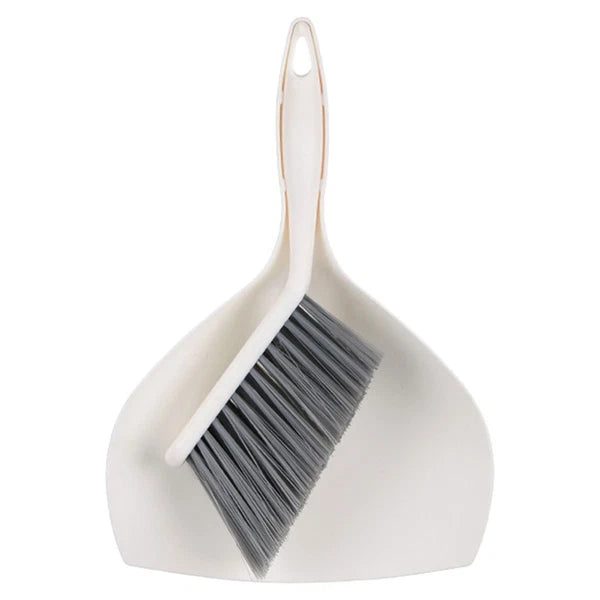 1 Set of Desktop Cleaning Supplies Mini Broom Dustpan Portable Cleaning Tool