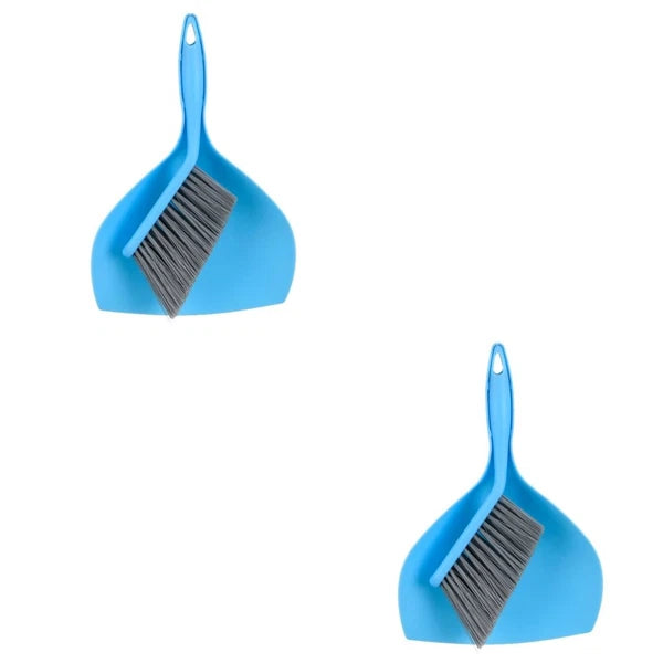 Mini Broom Set Dustpan and Home Cleaning Accessory Garbage Container