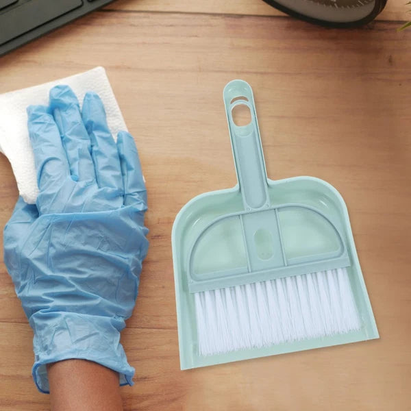 Mini Broom Dustpan Set Desktop and Pet Hair Removal First Apartment Essentials