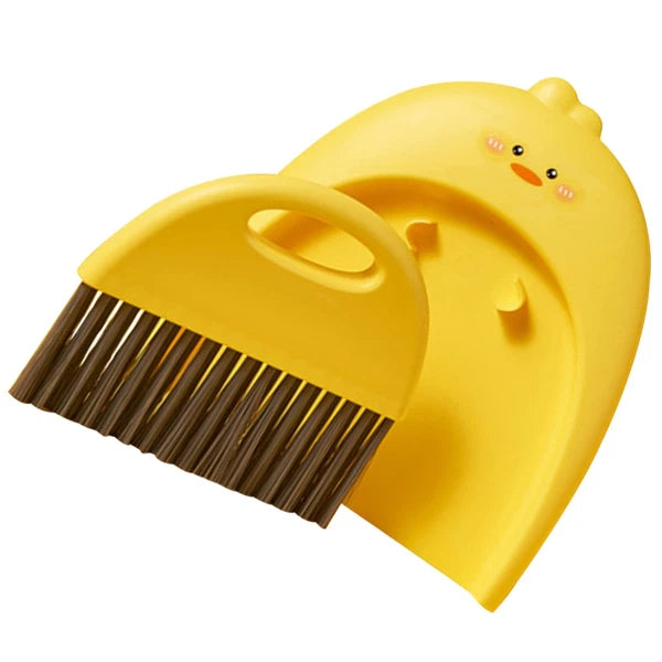 Mini Dustpan Set Child Tabletop Cleaning Brush and Portable Broom