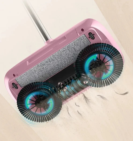 Combination of Broom & Mop Hand Push Type Scoop Household Broom and Dustpan Set