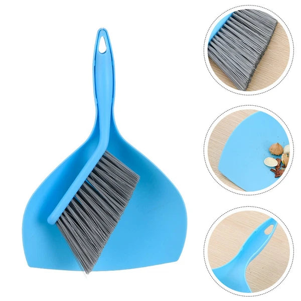 Mini Broom Set Dustpan and Home Cleaning Accessory Garbage Container