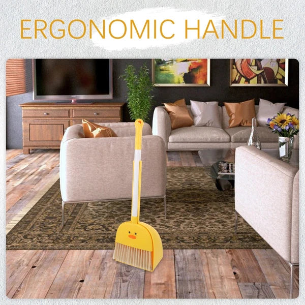 Small Broom Mop Set Baby Child Brush and Dustpan Household Cleaning Supplies