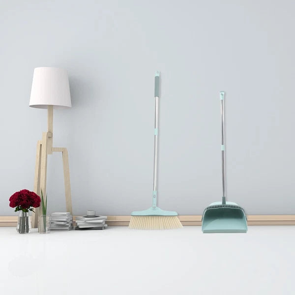 Broom Dustpan Set Dusting Brush and Office Household Cleaning Supplies