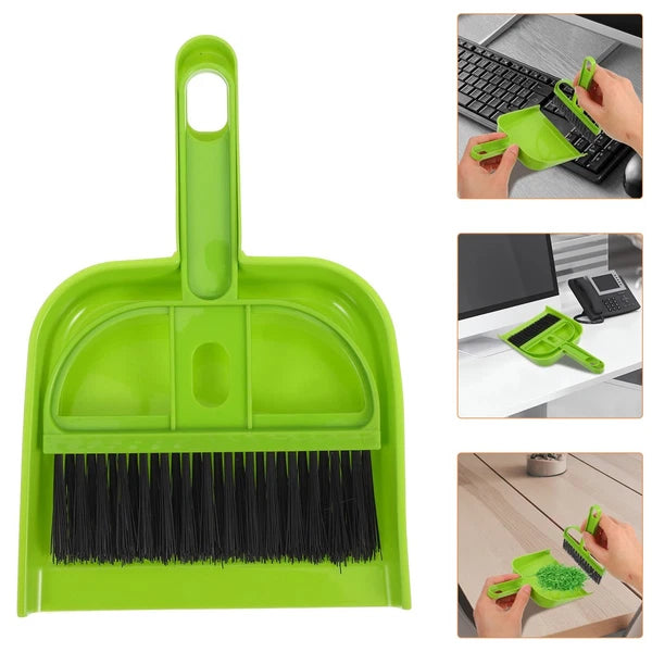 Mini Broom Dustpan Set Child Desktop Cleaning Children Housekeeping Kit