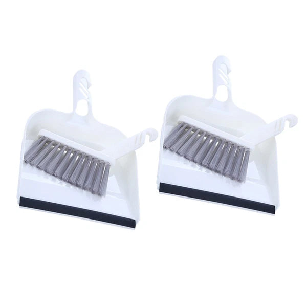 2 Sets Kitchen Cleaning Mini Dustpan and Brush Broom Child Tools
