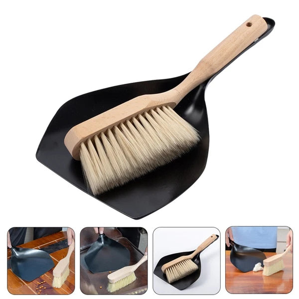 Garbage and Broom Set Child Small Dustpan Brush Desktop Mini Cleaning