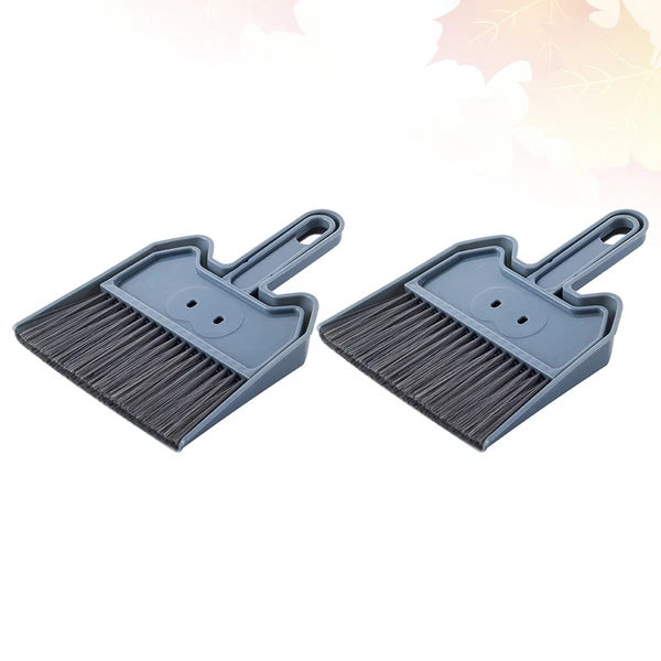 2 Sets Keyboard Cleaning Brush Child Handheld Dustpan Broom Miniature for