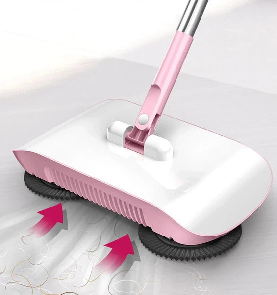 Combination of Broom & Mop Hand Push Type Scoop Household Broom and Dustpan Set