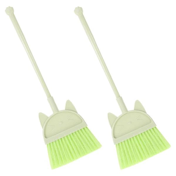 2 Pcs Children's Broom Set Toddler Crumb Sweeper Kids and Dustpan